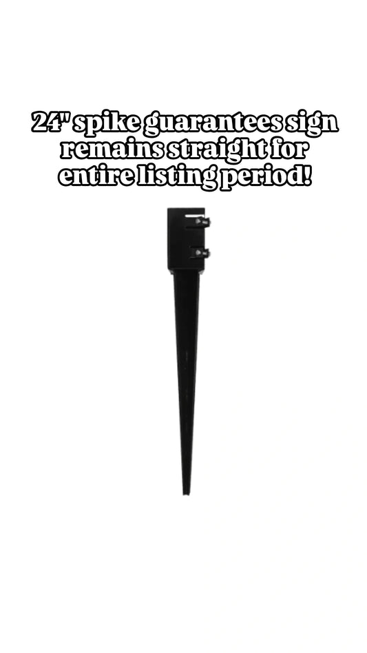 Extra Sturdy Wooden Real Estate Sign Post